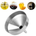 thumbnail image 3 of Stainless Steel Thickened Kitchen Funnel for Liquid Dry Ingredient Transfer Kitchen Supplies, 3 of 7