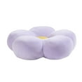 thumbnail image 3 of Your Zone Kids Daisy Weighted Plush Pillow, 15" x 15", Purple, 3 of 8