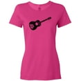 thumbnail image 3 of Inktastic Grunge Guitar Women's T-Shirt, 3 of 5