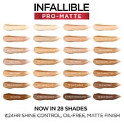 L'Oreal Paris Infallible Pro Matte Liquid Foundation Makeup, 104 Golden Beige, 1 fl oz