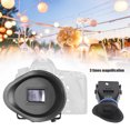 thumbnail image 2 of Camera Viewfinder, Professional LCD Magnifier Viewfinder 3X Camera Screen Sunshade Hood for 3in/3.2in LCD Screen, Adjustable DSLR Viewfinder for Camcorder, DSLR SLR Camera, 2 of 9