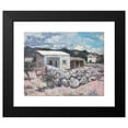 thumbnail image 2 of Fernando Fader 24x20 Black Modern Framed Museum Art Print Titled - The Beaches of Guasapampa (circa 1930), 2 of 5