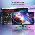 thumbnail image 5 of Sceptre IPS 24'' Gaming Monitor 165Hz 144Hz Full HD (1920 x 1080) FreeSync Eye Care FPS RTS DisplayPort HDMI Build-in Speakers, Negro máquina 2020 (E248B-FPT168), 5 of 5