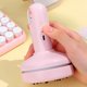 thumbnail image 3 of Aspiradora de escritorio - Mini aspiradora de polvo de mesa - Limpiador de escritorio inalámbrico y diseño giratorio de 360 ​​grados para limpiar cabello, migas y teclado de computadora de e, 3 of 5
