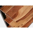 thumbnail image 5 of Jofran Nature's Edge Solid Acacia 3 Shelf Bookcase, 5 of 7