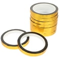 thumbnail image 2 of 9 Rolls Gold Tape Mirror Wrapping Decorative Tape For Detailing Graphic Art, 2 of 8