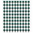 thumbnail image 1 of 100 aspersores de riego ajustables de 360 grados, emisor de riego por goteo de 1/4 pulg. para sistema de riego, color verde, 1 of 14