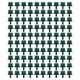 thumbnail image 1 of 100 Uds. Aspersor de riego ajustable de 360 ​​grados emisor de riego por goteo de 1/4 pulgadas para sistema de riego verde, 1 of 10