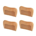 thumbnail image 1 of Peine De Madera Para El Cabello, Acupresión, 4 Piezas, Reduce La Rotura Del Cabello, Peine De Parto De Dientes Finos Para Hombres Para Viajes, 1 of 7
