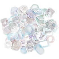 1set 240pcs 20 styles Junk Journal Kit Decoupage Scrapbook Paper Hand Account Materials-Hollow Frame Series for Art Journaling Journals Planners Collage Album Crafter Gifts