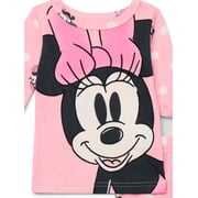 Minnie Mouse Toddler Long Sleeve Top and Pants Pajama Set, 2-Piece, Sizes 12M-5T