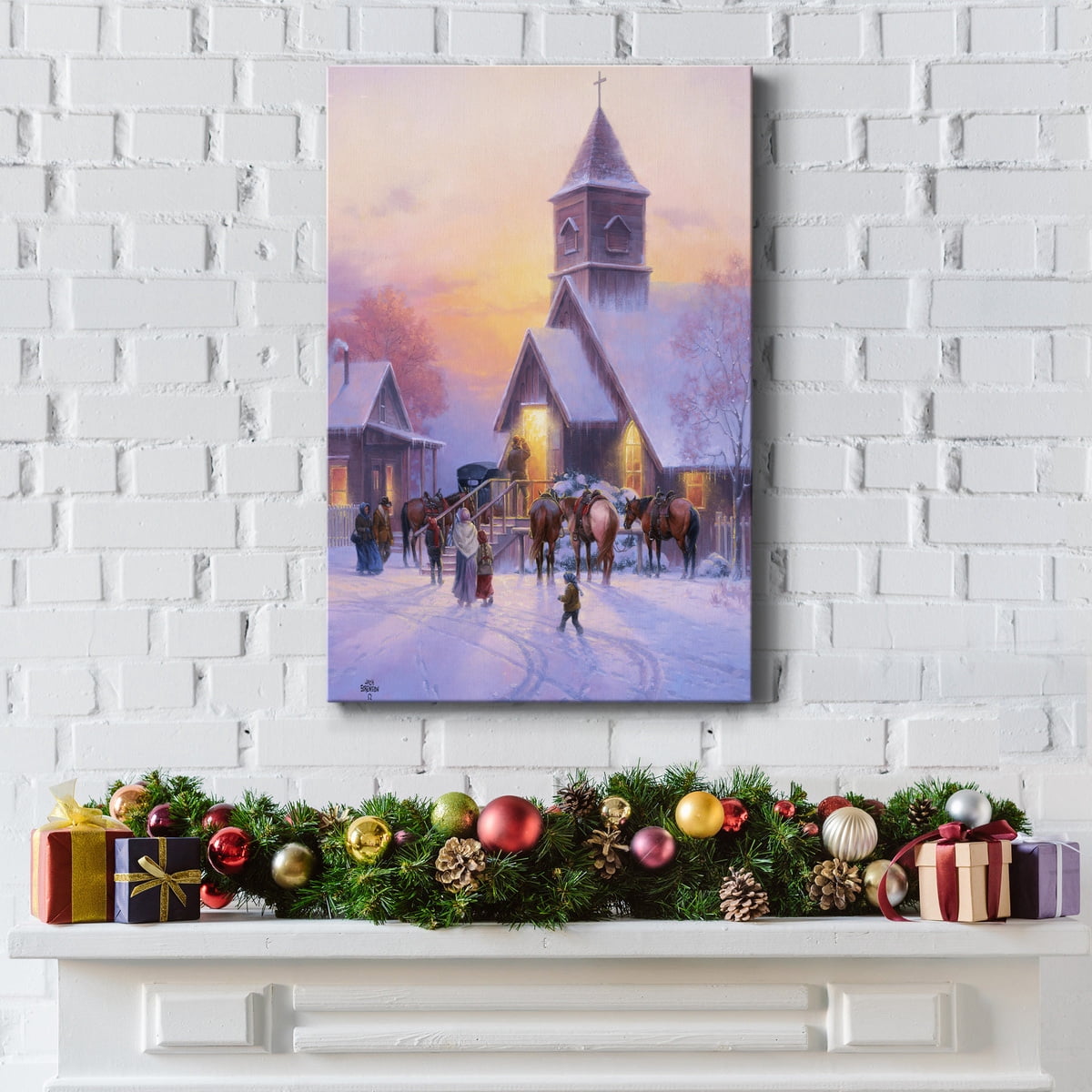 Sunday Service- Gallery Wrapped Canvas