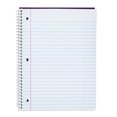 thumbnail image 2 of Pen+Gear Wide Rule 3 Subject Notebook, 8” x 10.5”, Purple, 120 Sheets, New, 2 of 6