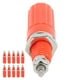 thumbnail image 4 of M Buder 10 Piezas Conector Jack Tipo Banana de 4 mm (0.15 inches) Terminal de Tornillo M3 para Panel de Equipo Electrónico Alta Conducción Cobre y ABS Rojo, 4 of 9