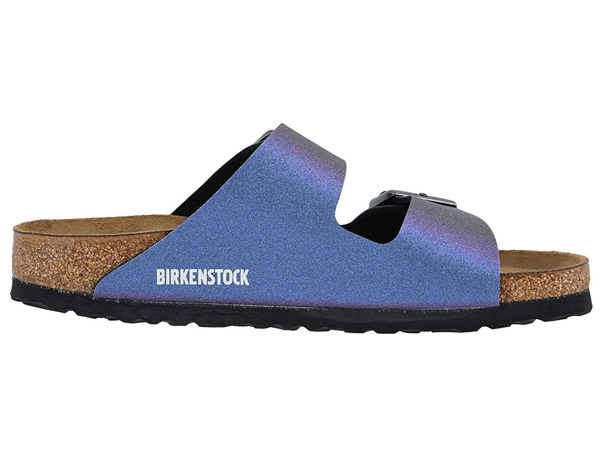icy metallic violet birkenstock