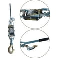 thumbnail image 4 of Power Puller 4T Double Gear Power Puller Suitable for Mobile Machinery Heavy Objects with 3 Hooks and Cables, 4 of 5