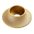 thumbnail image 1 of Herramientas de ruedas de amoladora de Muela de , disco de lijado de perfil de borde, herramienta de biselado de cabezal de molienda , 20MM, 1 of 8