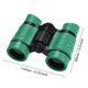 thumbnail image 2 of Binoculares compactos plegables Uxcell 4X30 a prueba de golpes en verde con correa para el cuello, 2 of 6