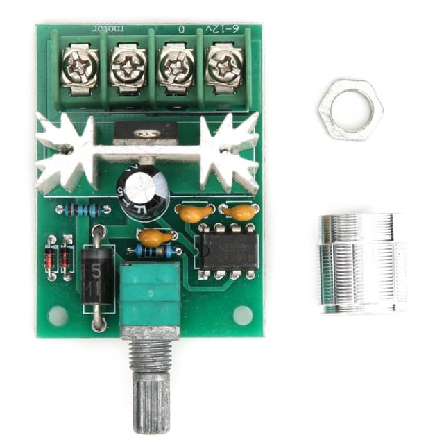 Controlador De Velocidad Controlador De Velocidad Del Motor De Cc Motor De Cc Interruptor De Control De Velocidad Motor PWM DC Motor Speed Controller Interruptor De Control ANGGREK Eléctricas