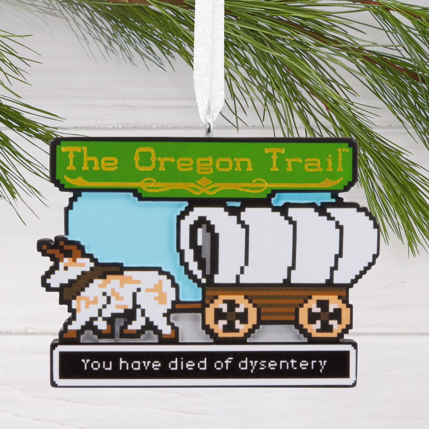 Hallmark Christmas Ornament (The Oregon Trail Video Game)