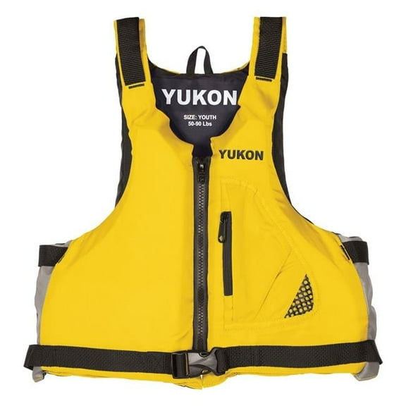 Yukon  Base Paddle Vest, Yellow - Youth