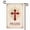 C, variant on XaaKee Garden Flags For Outside Clearance, Divine Mercy Emblem Halo Yard Flag, Double-sided High-Quality White Linen Garden Flag, Devotional Banner, 12x18Inch