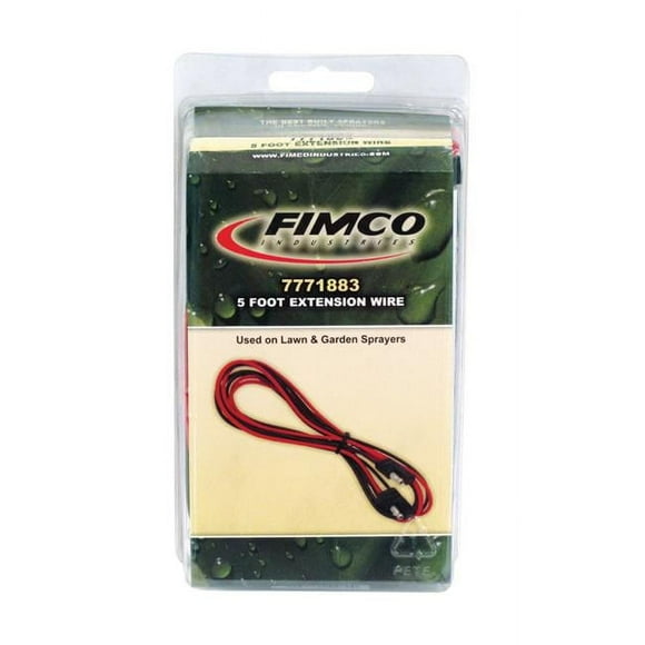Cable de alimentación Fimco Extension Wire 1.5 m negro/rojo