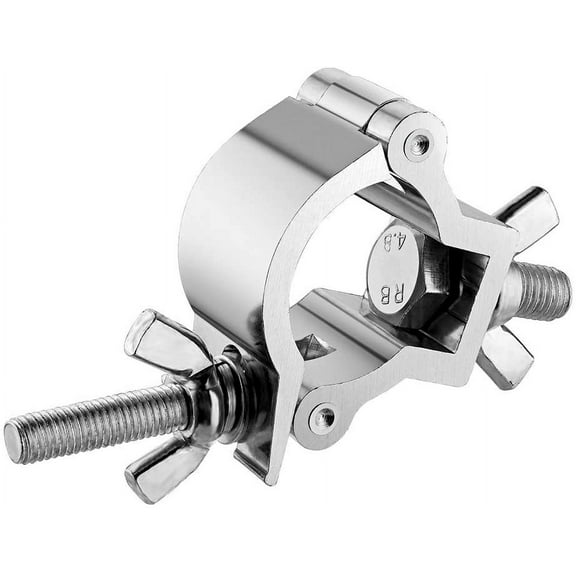 MR Truss C138 Truss Clamp Stage Lights Clamp 1.18”-1.38”（30-35mm）, Perfectly fit for 30-35mm OD Tube/Pipe, Heavy Duty 165lb Premium Truss O Clamp for DJ Lighting Par Lights Spot Lights