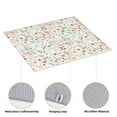 thumbnail image 4 of Naloa Wildflower Watercolor 4 Dish Drying Mat for Kitchen Counter, Heat Resistant Drainer Mats, Absorbent Draining Mat,Dish Rack Pad,16"x18", 4 of 8