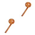 thumbnail image 4 of Matsuzay Cuchara de con mango largo para cocina, postre, arroz, sopa, cuchara, cucharas de cocina, cuchara de madera, accesorios de Colador 2piezas, 4 of 6