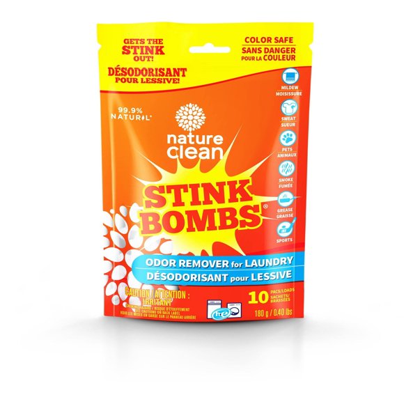 Nature Clean Stink Bomb Odor Remover 10ct