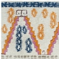 thumbnail image 5 of SAFAVIEH Casablanca Frances Aztec Shag Area Rug, Ivory/Multi, 4' x 6', 5 of 7