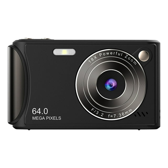 Lksixu CCD Student Digital Camera 18x Digital Zooms 2.4 Inch Color Screen High Definition Photography And Video Recording Digital Camera Student Digital cameras Electronics for Home Office School