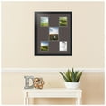 thumbnail image 2 of ArtToFrames Collage Photo Picture Frame with 1 - 5x7 and 4 - 4x5 Openings, Framed in Black with Chestnut and Black Mats (CDM-3926-106), 2 of 8
