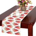 thumbnail image 2 of MYPOP Summer Watermelon Table Runner Home Decor 14x72 Inch,Watermelon Pattern Table Cloth Runner for Wedding Party Banquet Decoration, 2 of 6