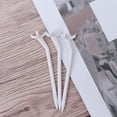 thumbnail image 3 of Gongc 15pcs Lightweight and Durable Plastic Curved Tees for Golfer (White), 3 of 6