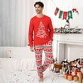 thumbnail image 2 of Yesfashion Christmas Pajamas for Men Christmas Pjs Matching Sets for Adults Holiday Xmas Sleepwear Set, 2 of 5