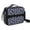 Astronaut and Moon, variant on Astronaut and Moon Blue Pattern Insulated Lunch Bag with Shoulder Strap and Bottle Holder,Bento School Lunch Bag Box,11x9.5x3.5 Inches
