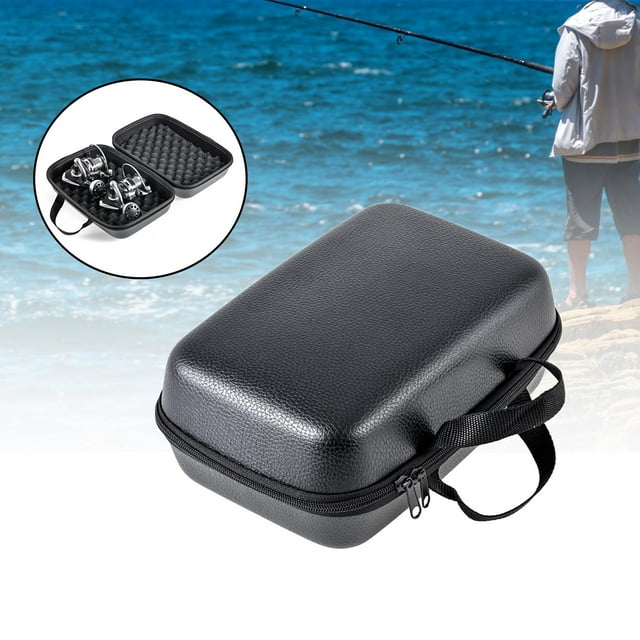 Bolsa de transporte de protección de carrete de pesca shamjiam Caja de almacenamiento 28cmx19cmx12.5cm