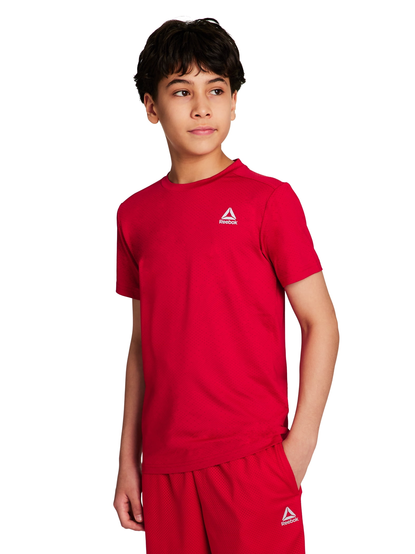 Reebok Boy's Athletic Stride 2-Pack Performance T-Shirt, Sizes 4-18