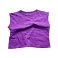 thumbnail image 1 of HBFAGFB Débardeurs Filles Bébé Col Rond Sans Manches T-Shirt Mignon Simple pour la Maison Violet Taille 80, 1 of 3
