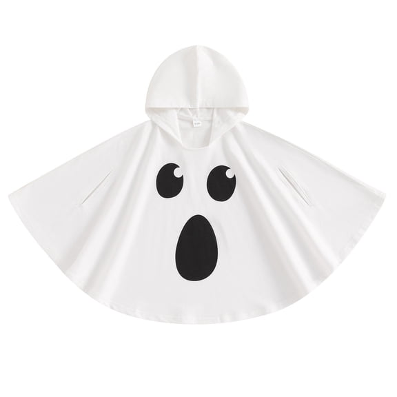 Otqutp Boys Halloween Cape Girls Soft Shawl Toddler Baby Cute Mentel Cloak Teen Girls Windbreaker Shawl Boys Hooded Coat