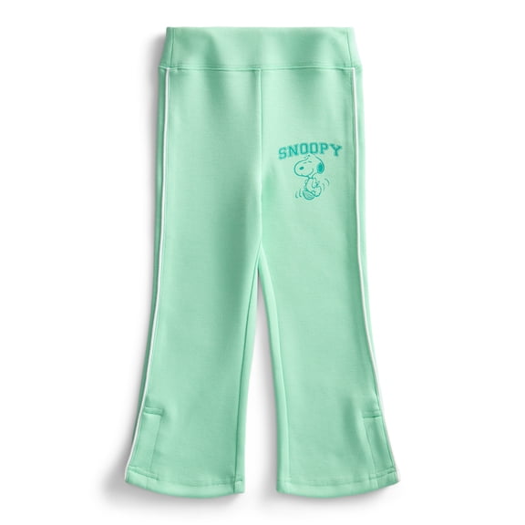 Snoopy Toddler & Big Girls Active Graphic Scuba Pants, Sizes 12M-12