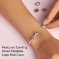 thumbnail image 4 of Bebetter Jewelry Silver Open Bangle Sterling Silver Bracelet, 4 of 5