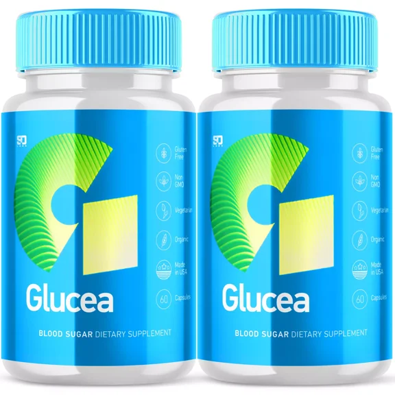 Glucea - Enhance Daily Energy, Vitality, and Balanced Living (2 Pack)
