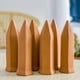 thumbnail image 5 of Juego de 12 regadores automáticos para plantas para día festivo, dispositivos de riego de plantas de terracota para botellas de vino, ideal para plantas de interior y exterior, 5 of 5
