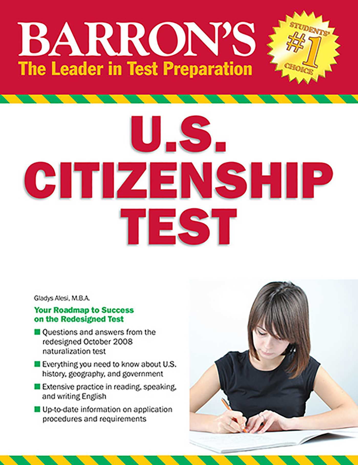 Barron's Test Prep: U.S. Citizenship Test (Edition 8) (Paperback) -  Walmart.com