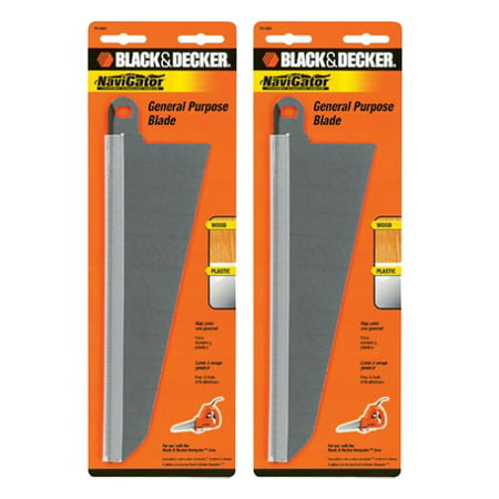 Black and Decker SC500 Handsaw Replacement (2 Pack) 74-591 Large Wood Cutting Blade#
