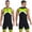 Fluorescent Green, variant on Raenseen Mens One Piece Swimsuit Bathing Swimming Suit Sleeveless Unitard Zipper Front Bodysuit Swim Blue M