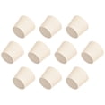 thumbnail image 5 of Unique Bargains Tapered Shaped Solid Rubber Stopper for Lab Tube Stopper 1.14" x 1.46" x1.22" White 10Pcs, 5 of 5